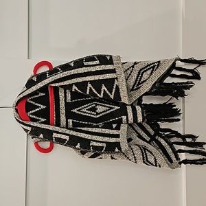 Girls reversible shawl / vest